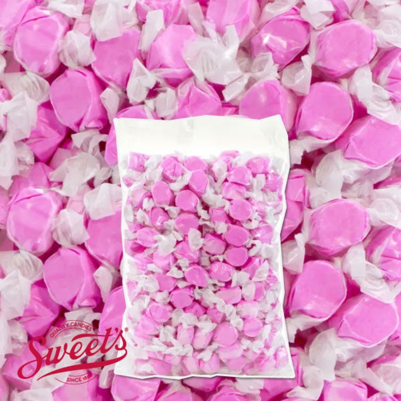 Sweet’s Salt Water Taffy Strawberry 3lb Bag