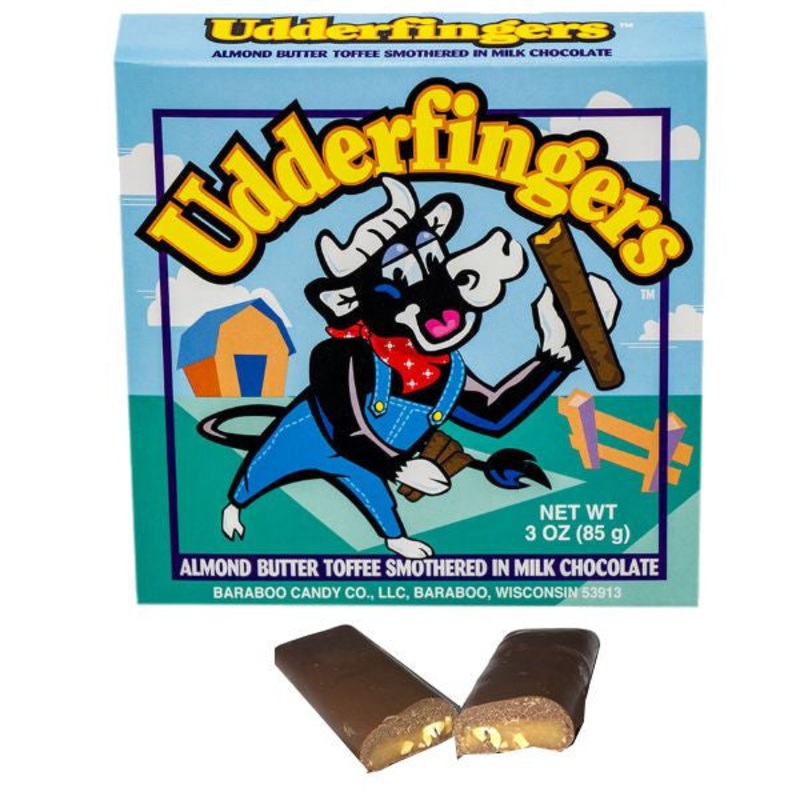 Udderfingers Chocolate Toffee 3oz