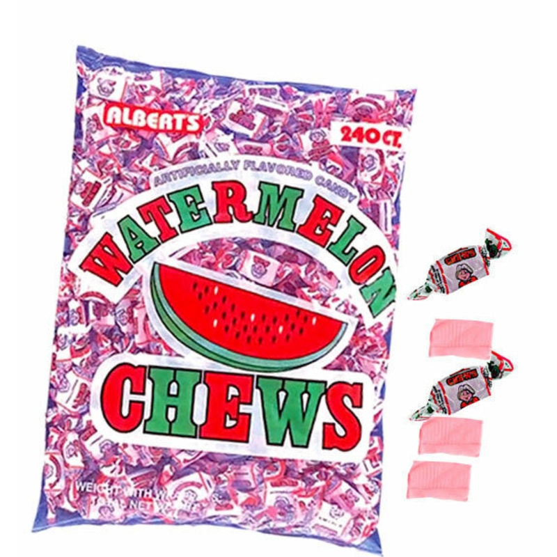 Watermelon Penny Chews 240 Ct
