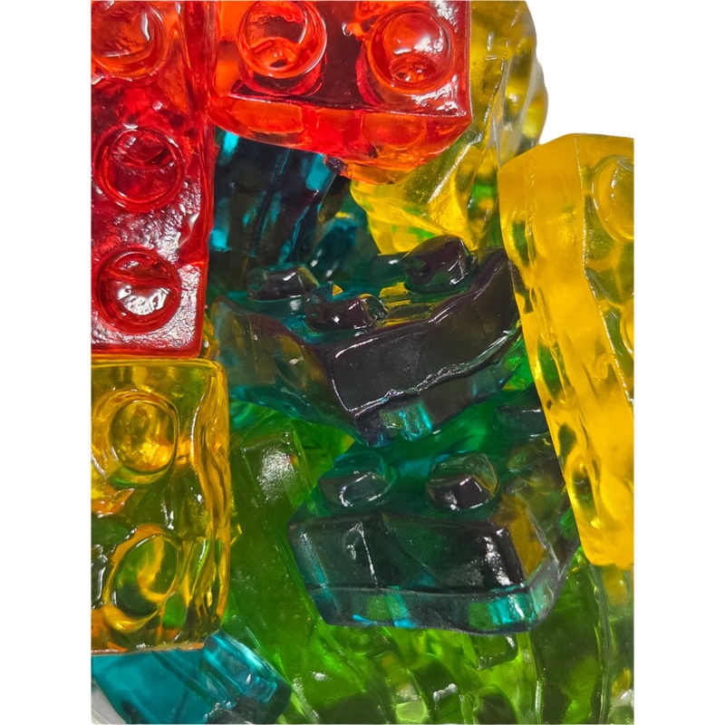 4 D Gummy Blocks