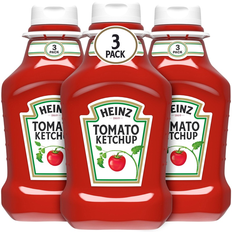 Heinz Original Tomato Ketchup, 44 oz., 3 pk.