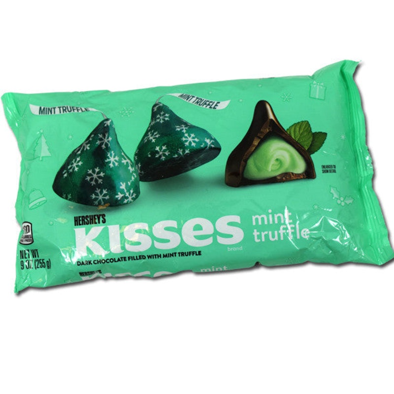 Hershey’s Dark Chocolate Mint Truffle Kisses – 9oz