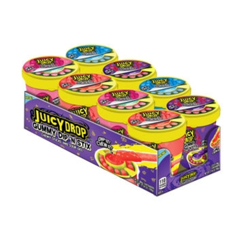 Juicy Drop Gummy Dip ‘N Stix – 8/box