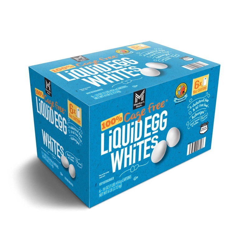 Member’s Mark Cage-Free Liquid Egg Whites 16 oz., 6 pk.