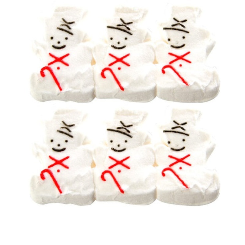 Peeps Marshmallow Snowmen 6pk 12ct