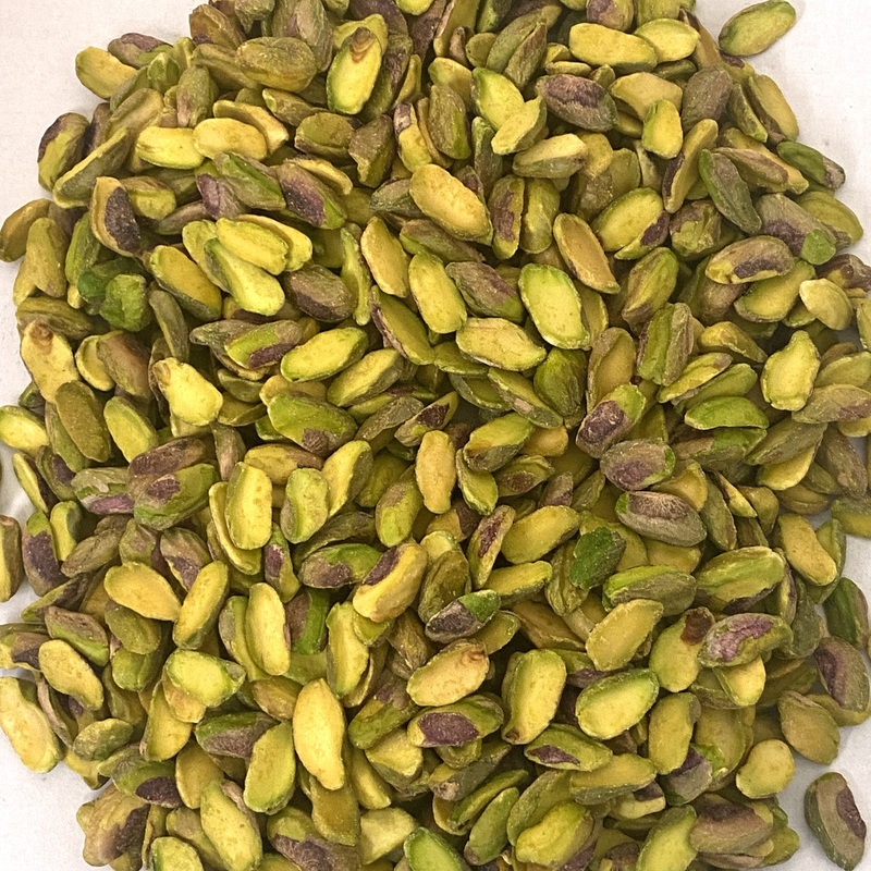 Raw Shelled Pistachio Splits 30lb