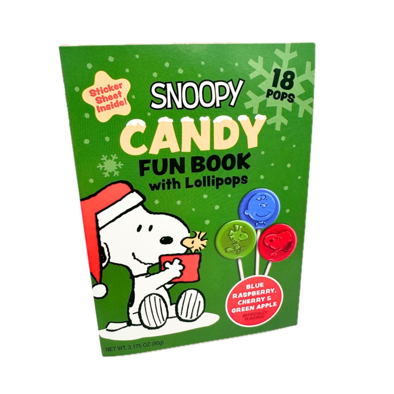 Snoopy Candy Fun Book with Lollipops – 3.175oz