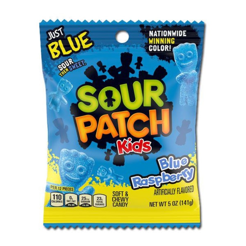 Sour Patch Kids Blue Raspberry 5oz Bag