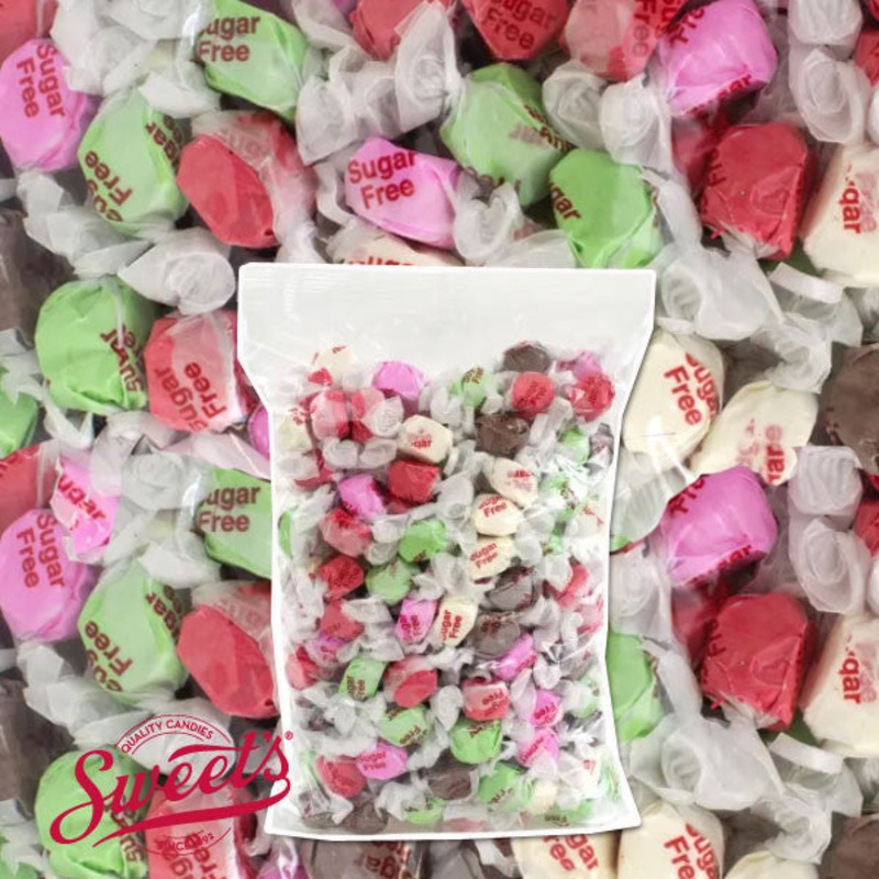 Sweet’s Salt Water Taffy Sugar Free Assorted 3lb Bag