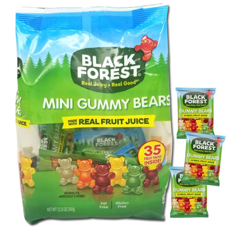 Black Forrest Mini Gummy Bears 12.35oz Bag (35 Count)