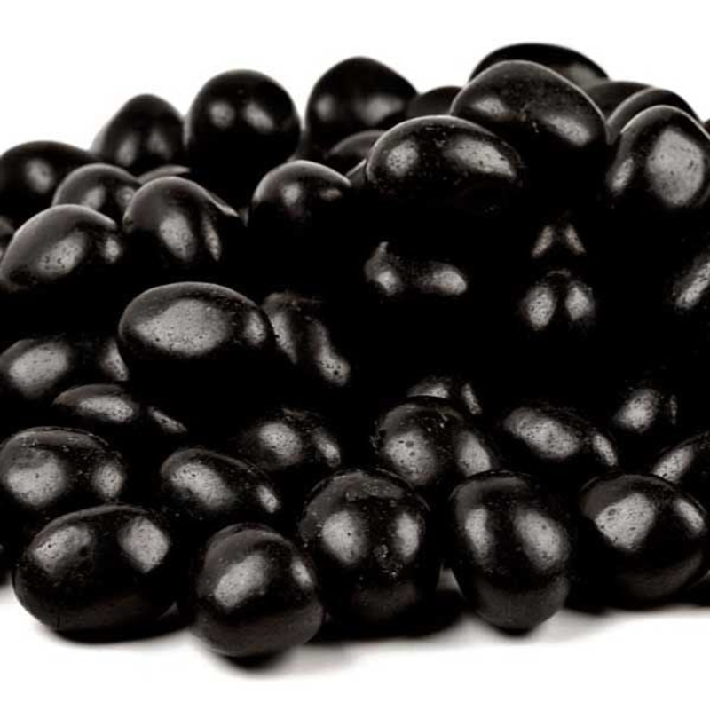 Black Jelly Beans Jumbo 2lb Bag