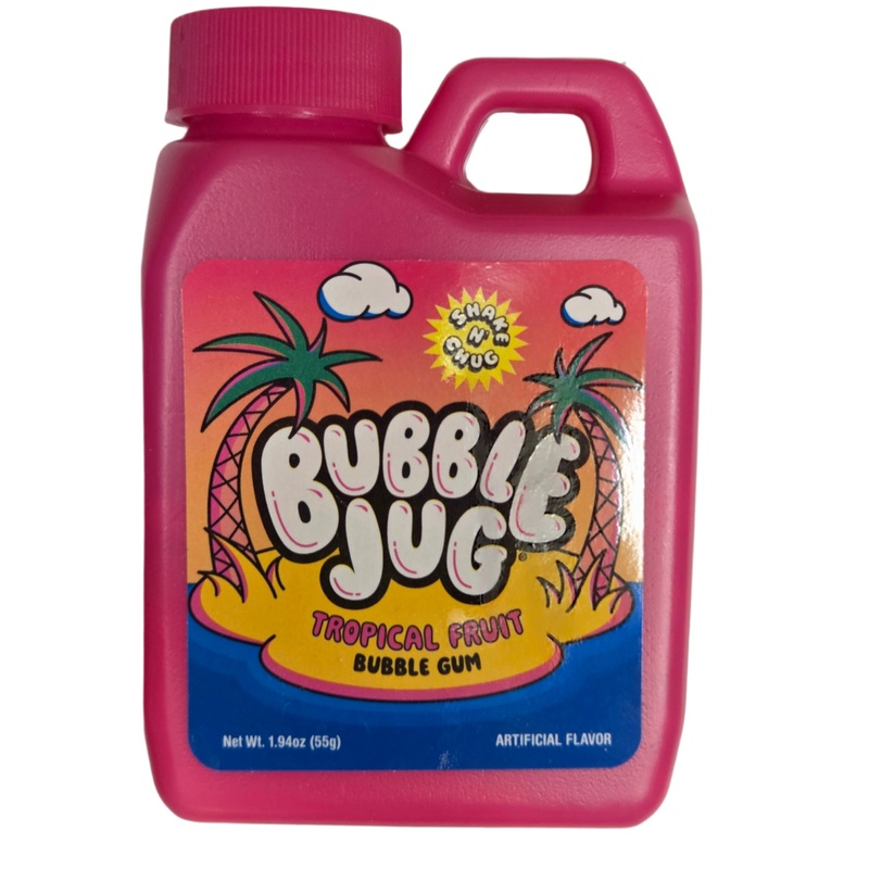 Bubble Jug Tropical Fruit Bubble Gum