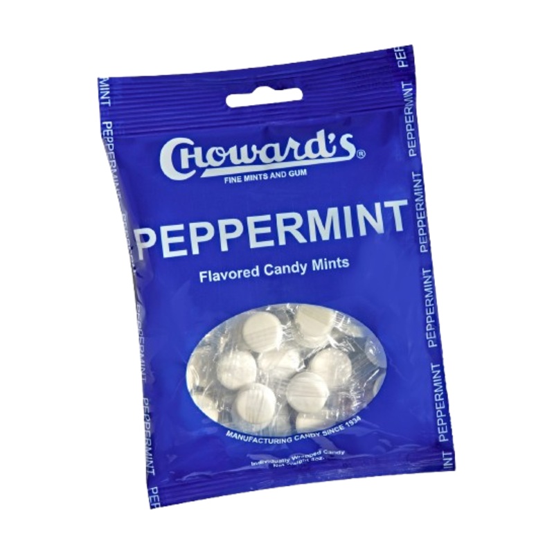 C Howard’s Peppermint Wrapped Candy Mints 3 oz. Bag