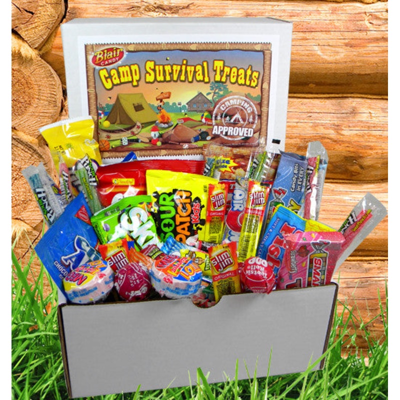 Camp Survival Treat Box