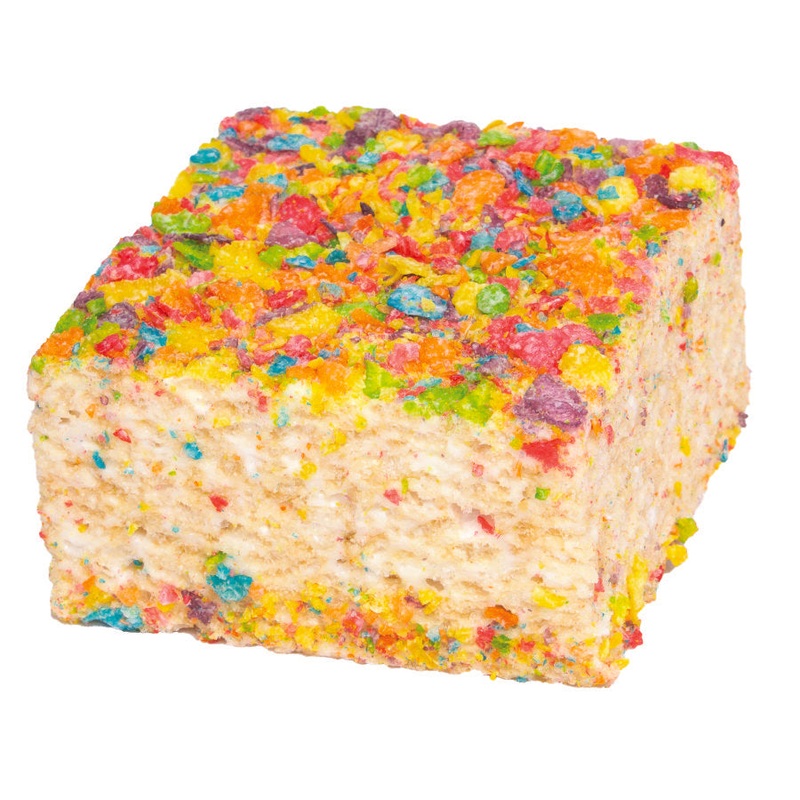 Crispery Fruity Crispy (Pebbles) Crispycake