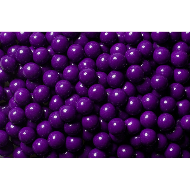 Dark Purple Mini Chocolate Balls 2lb Bag Sixlets