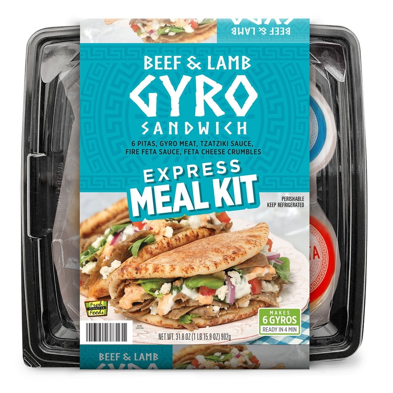 Fresh Creative Foods Gyro Express Meal Kit, 31.8 oz.