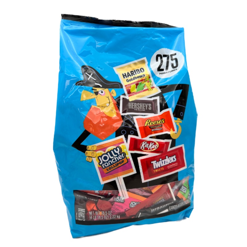 Hershey’s 275 Piece Halloween Candy Assortment – 78.5oz