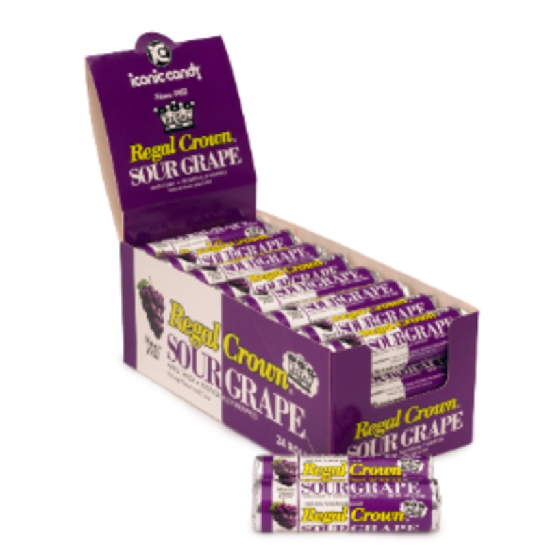 Iconic Regal Crown Sour Grape Rolls 24ct