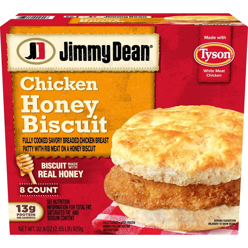 Jimmy Dean Crispy Chicken Honey Biscuit, 8 ct.