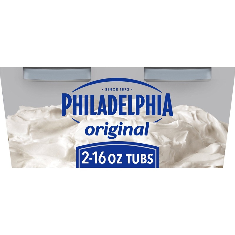 Philadelphia Original Cream Cheese Spread, 16 oz., 2 pk.