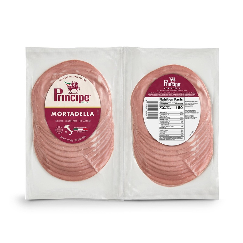 Principe Sliced Italian Mortadella, 6 oz. each, 2 pk.