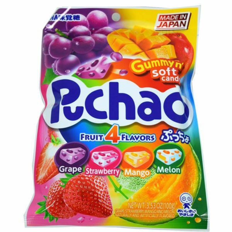 Puchao Assorted Fruit Candy Mix 3.53oz Bag
