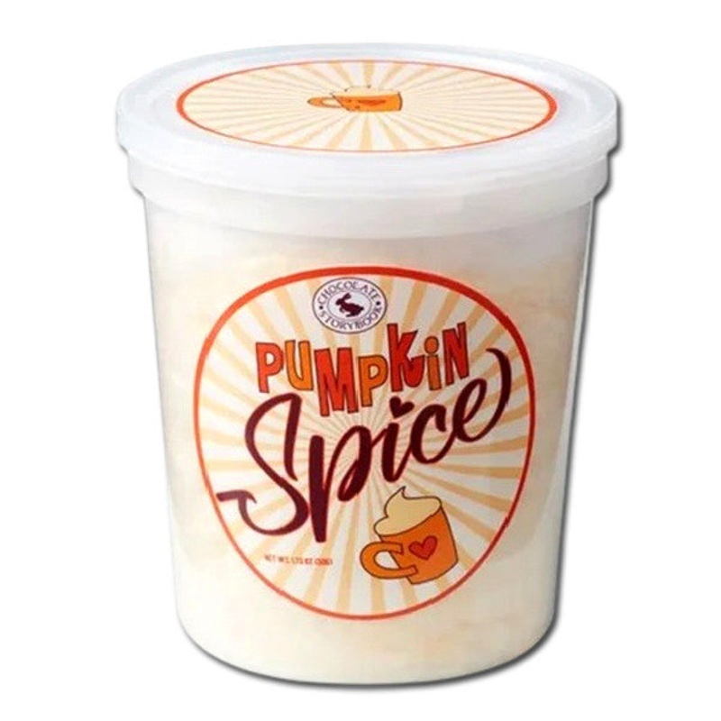 Pumpkin Spice Cotton Candy