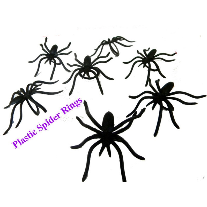 Spider Rings 144ct (Plastic)