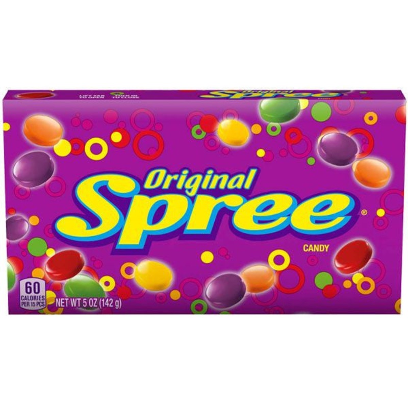 Spree Candy 5oz Theater Size Box