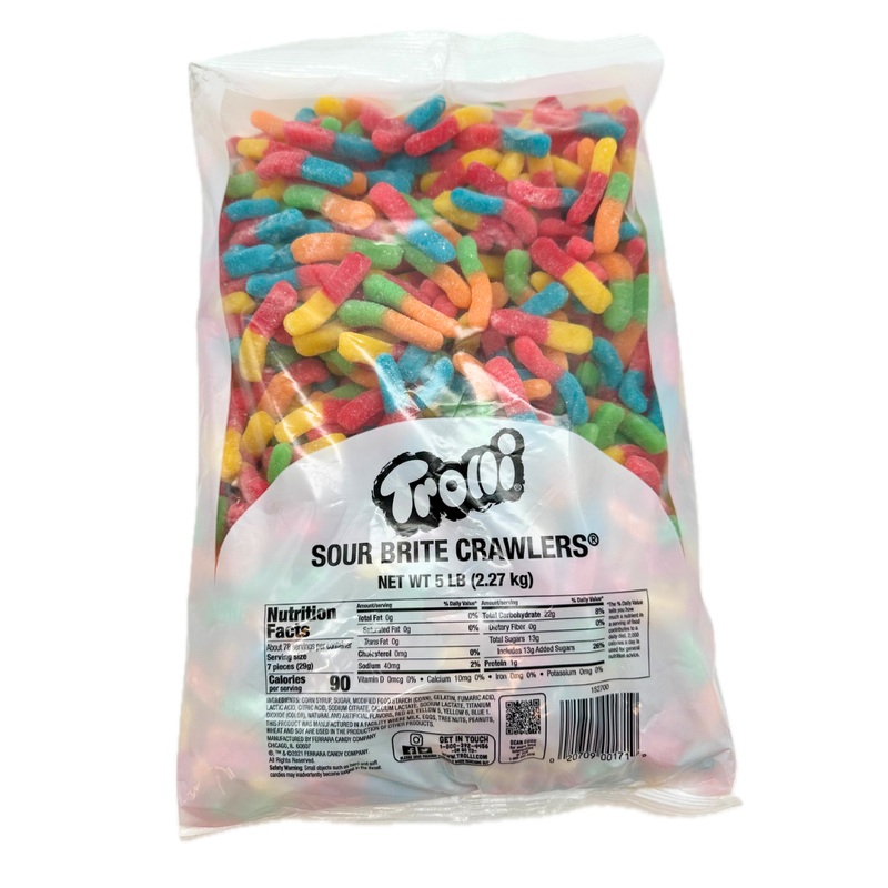 Trolli Sour Brite Crawlers – 5lb