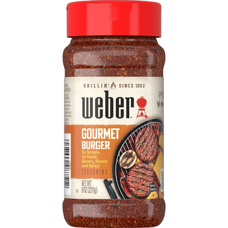 Weber Gourmet Burger Seasoning, 8 oz.
