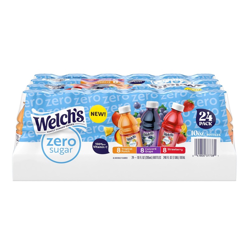 Welch’s Zero Variety Pack 10 fl. oz., 24 pk.