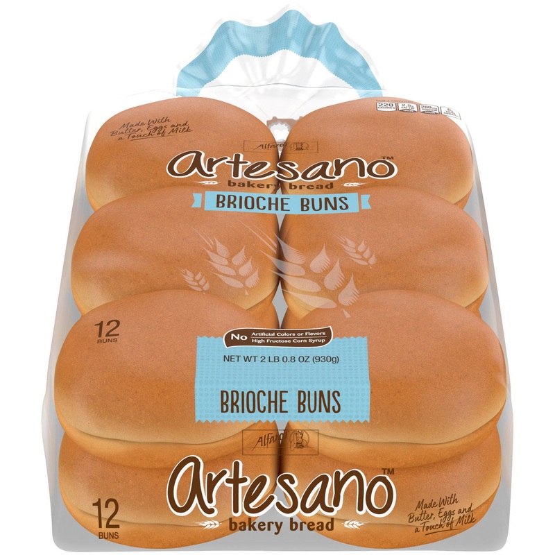 Alfaro’s Artesano Brioche Buns 40oz