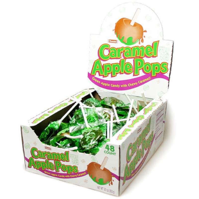 Caramel Apple Lollipops – 48ct