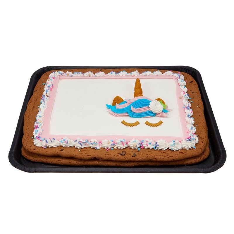 Enchanted Unicorn Half Sheet Cookie Cake