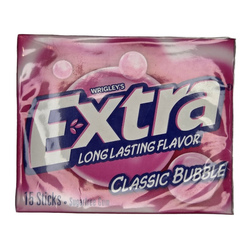 Extra Classic Sugar Free Bubble Gum