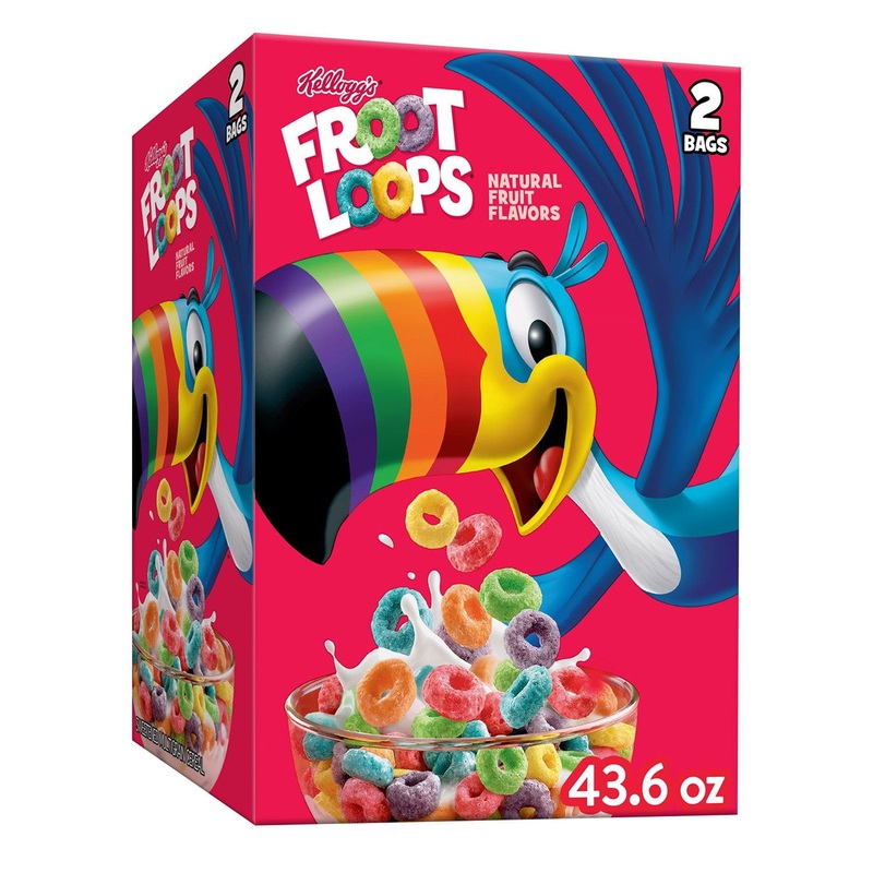 Froot Loops Breakfast Cereal, 43.6 oz.