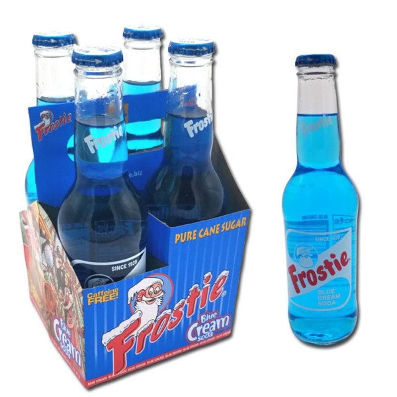 Frostie Blue Cream Soda 4pk 12oz