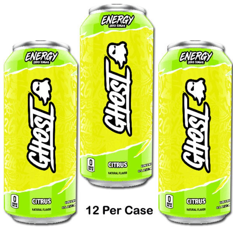 Ghost Energy Drink Citrus – 16oz / 12ct