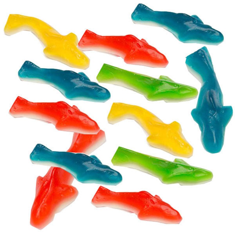 Gummi Sharks Assorted 5lb
