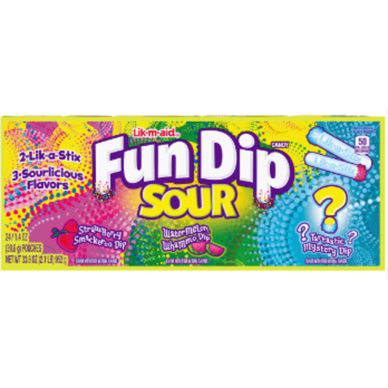 Lik-A-Aid Sour Fun Dip