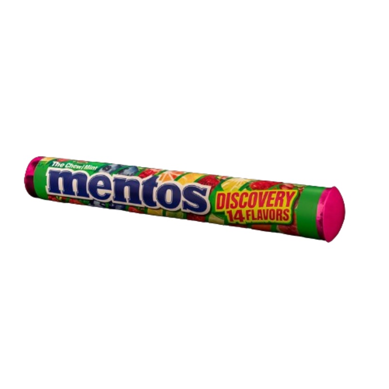 Mentos Discovery 14 Flavors 1.32 oz. Roll