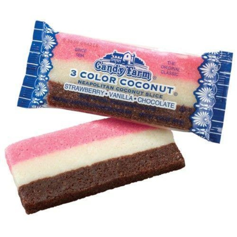 NEAPOLITAN COCONUT BAR