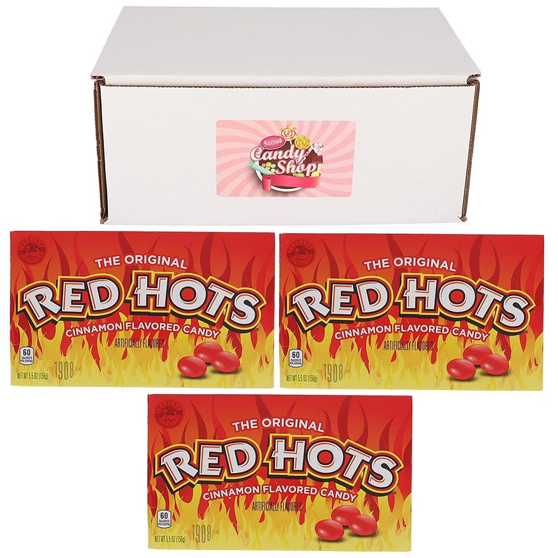 Red Hots Cinnamon Candy Theater Box