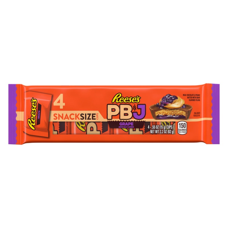 Reese’s PB&J Grape Snack Size Cups – 2.2oz / 24ct