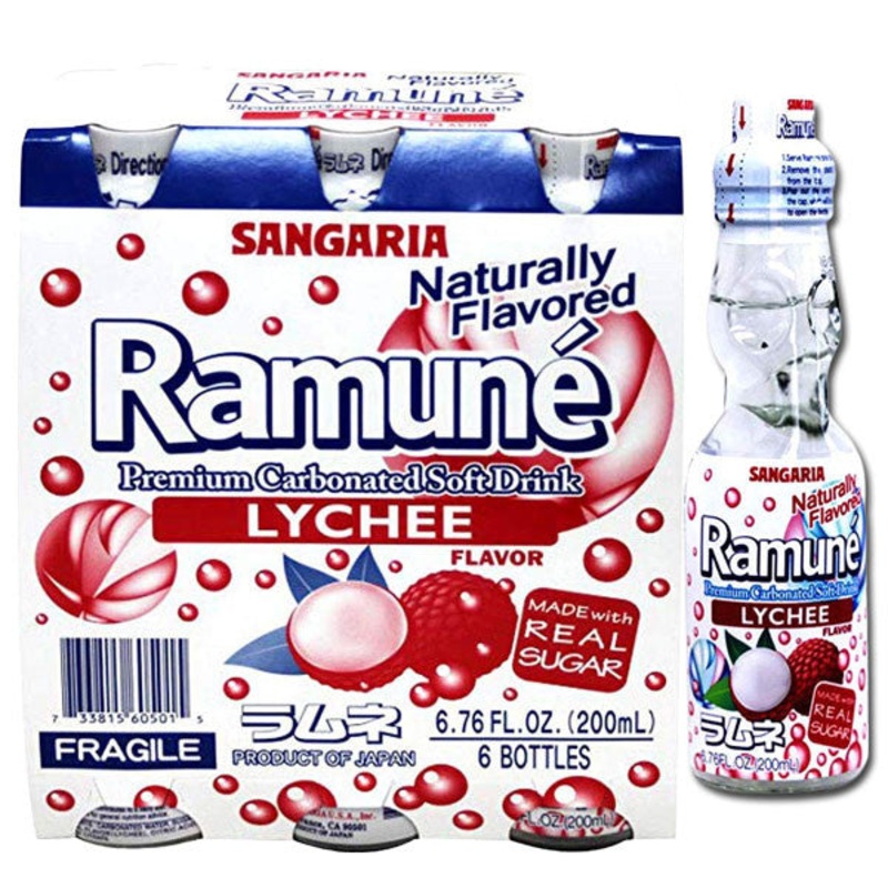 Sangaria Lychee Ramun – 6.76oz 6ct