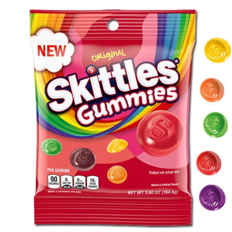 Skittles Gummies Original 5.8oz Bag