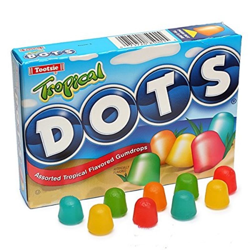 Tropical DOTS Gum Drops – 6.5-oz. Theater Box