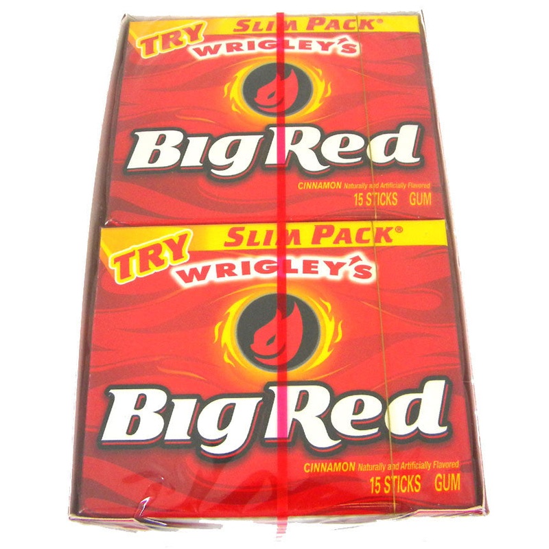 Wrigley’s Big Red Chewing Gum – 15pc / 10ct